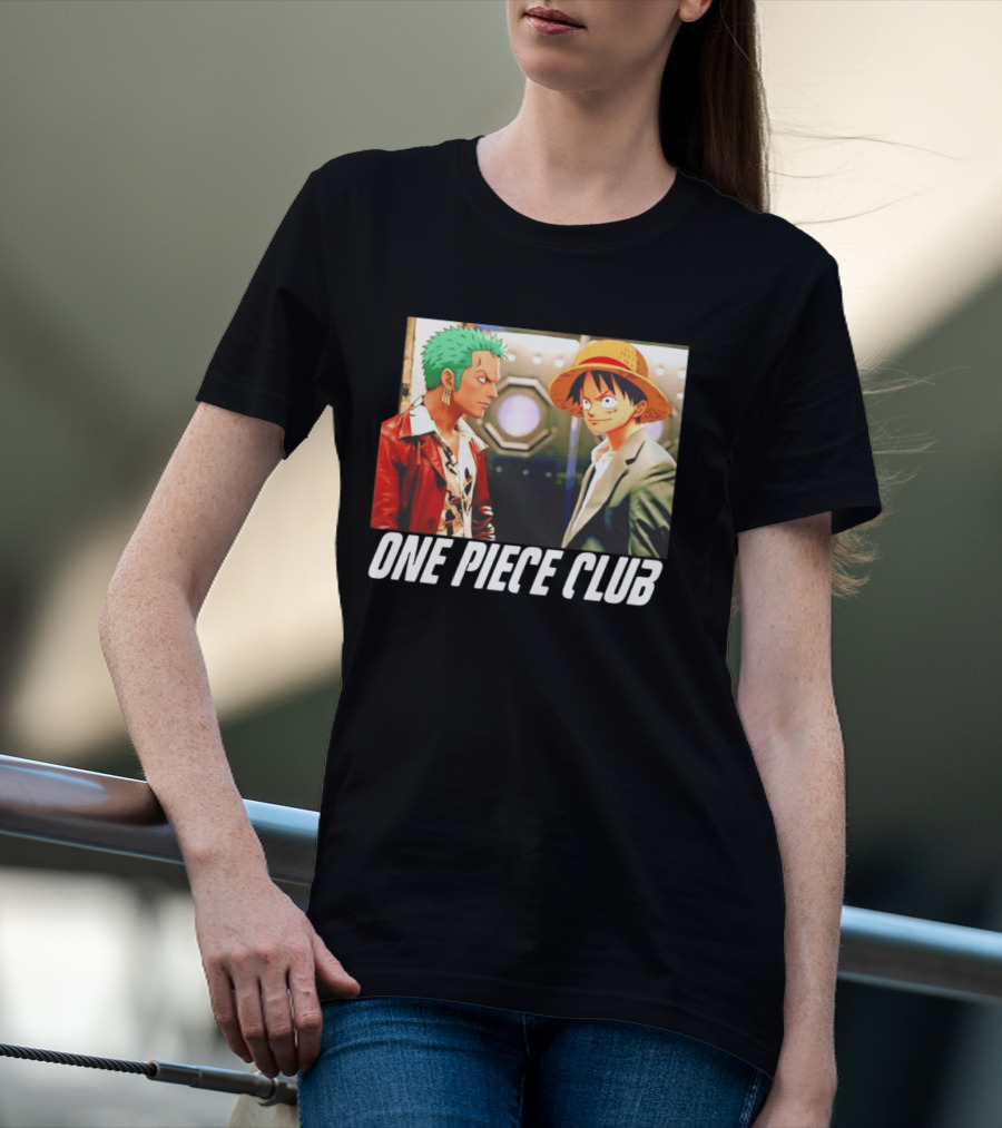 One Piece Club Roronoa Zoro Monkey D Luffy T-Shirt