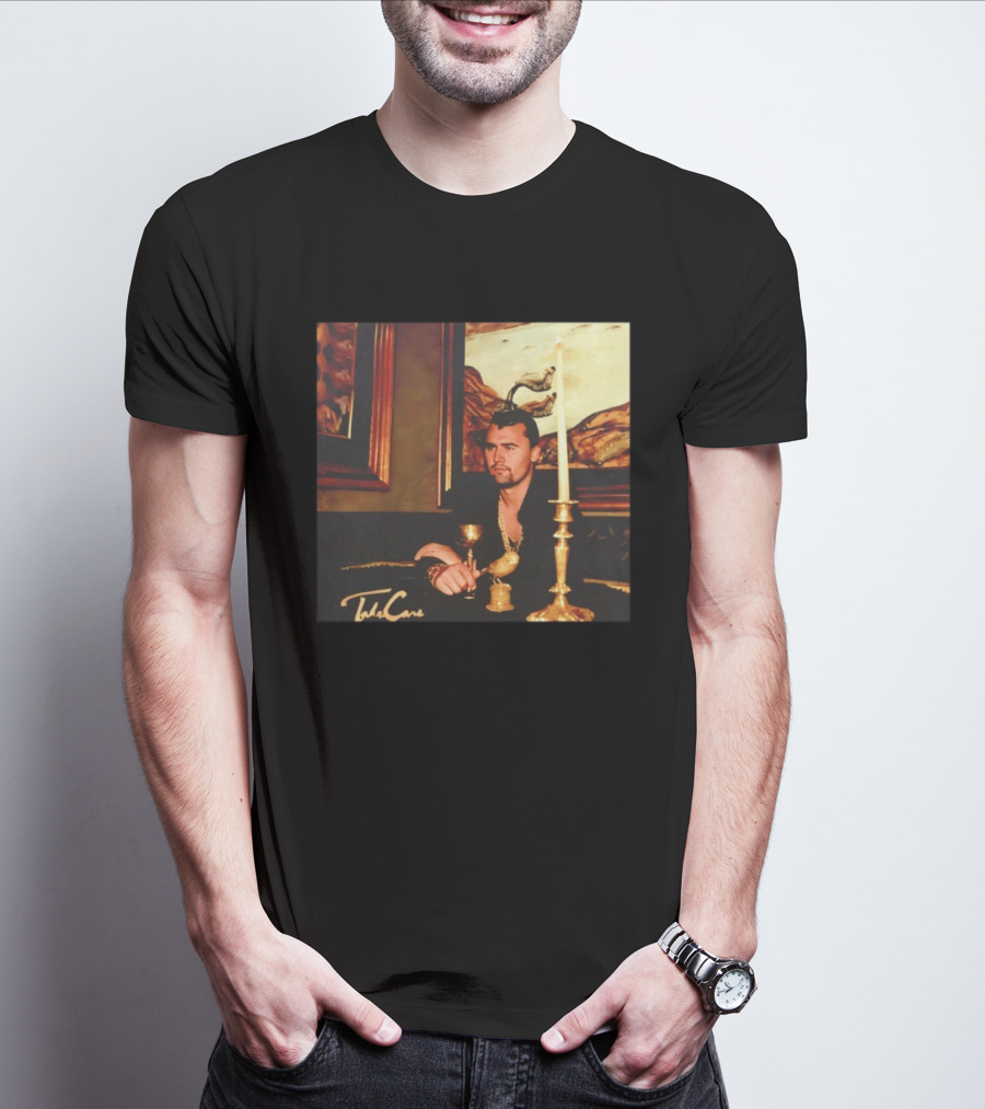 Take Care Charlie Kirk Drake Album Parody Candlelit T-Shirt