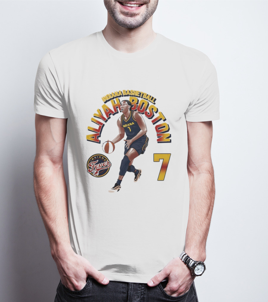 Aliyah Boston Indiana Fever Basketball 7 T-Shirt