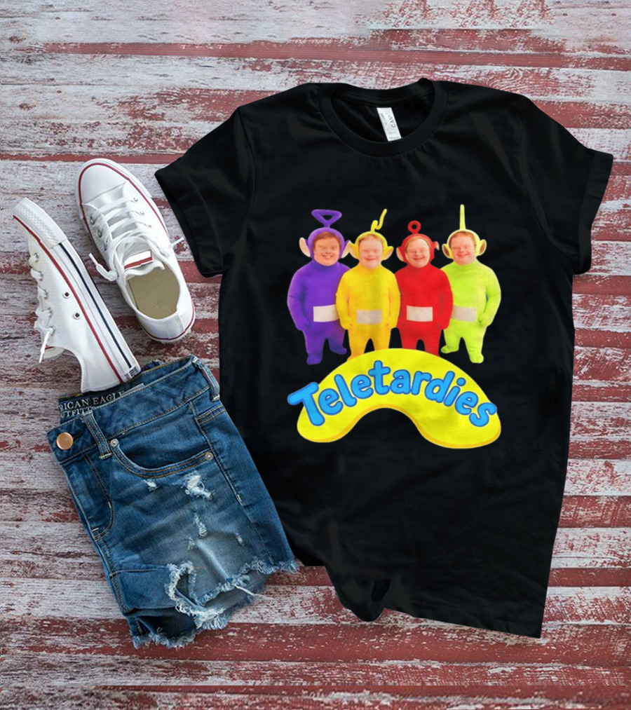 Teletardies Teletubbies Down Syndrome T-Shirt