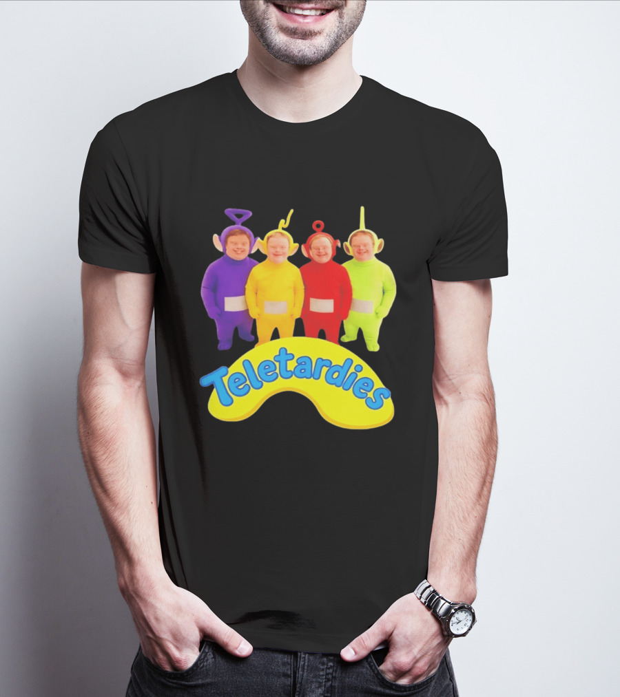 Teletardies Teletubbies Down Syndrome T-Shirt