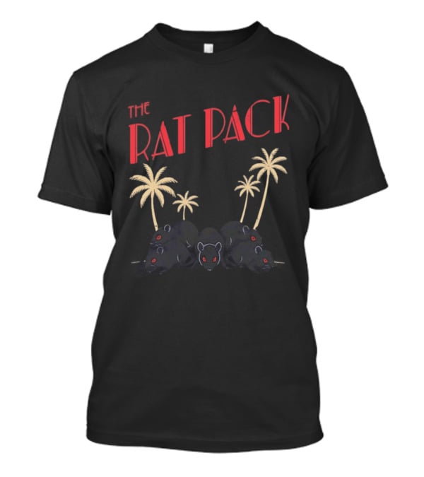 The Rat Pack Florida Panthers Hockey Team Vintage Rats And Palms T-Shirt
