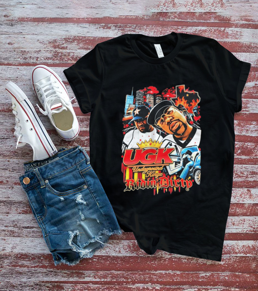 UGK Underground Kingz Ridin' Dirty Texas Rap Legends T-Shirt