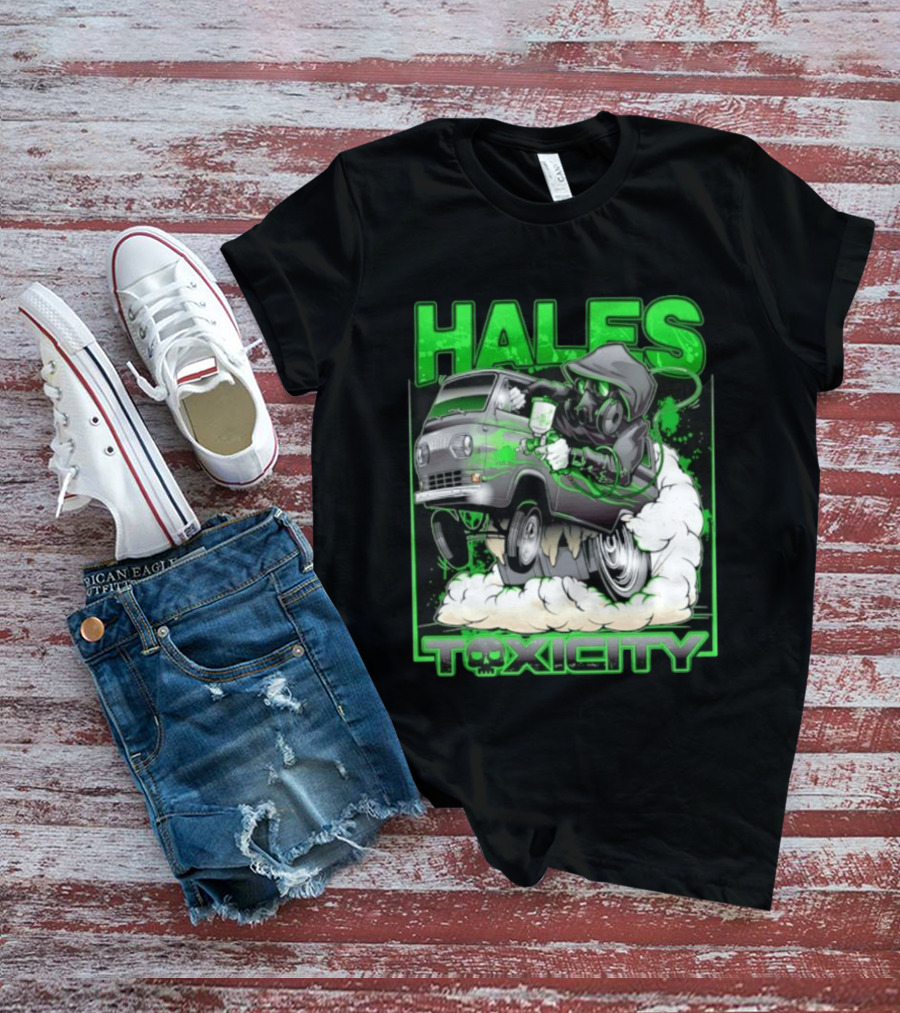 Hales Toxicity Gas Mask Graffiti Van Street T-Shirt