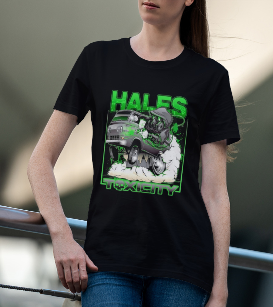 Hales Toxicity Gas Mask Graffiti Van Street T-Shirt