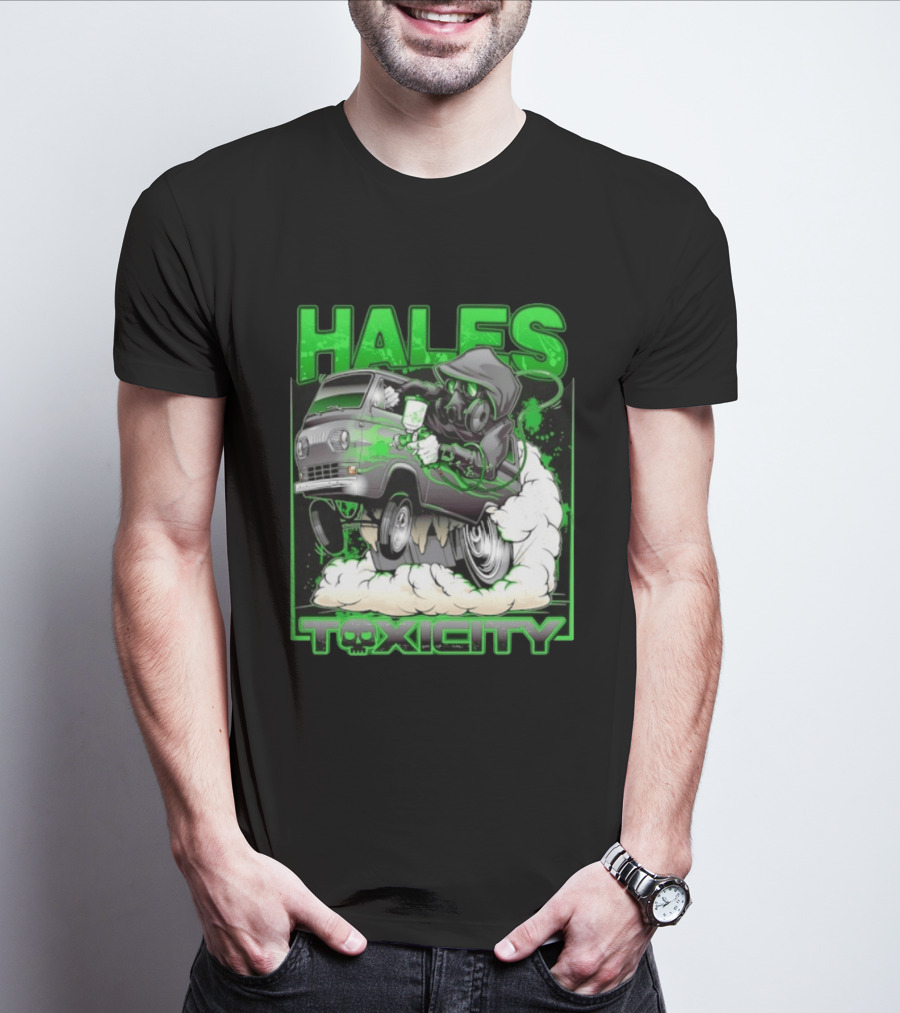 Hales Toxicity Gas Mask Graffiti Van Street T-Shirt