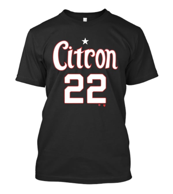 Sonia Citron 22 Washington Mystics WNBA Basketball 2026 T-Shirt