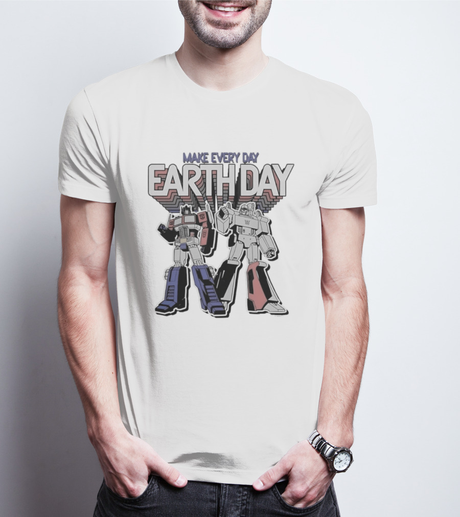 Make Every Day Earth Day Transformers T-Shirt