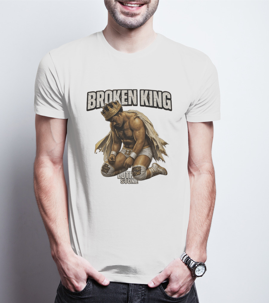 Broken King Luther Stone Wrestling Champion T-Shirt