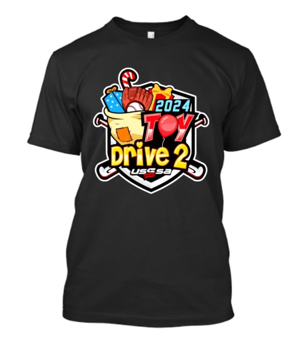 2024 USSSA Toy Drive 2 Baseball Event T-Shirt