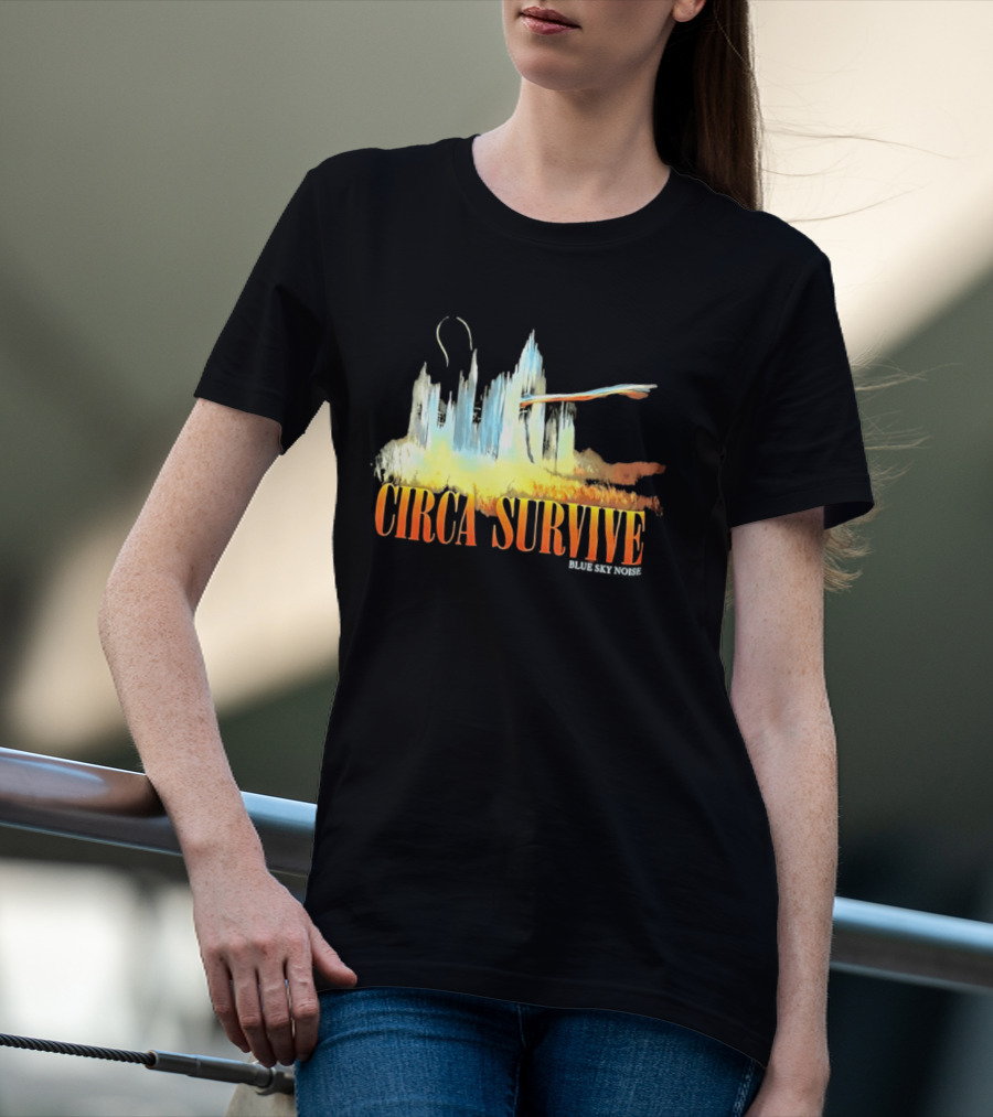 Circa Survive Blue Sky Noise Album T-Shirt