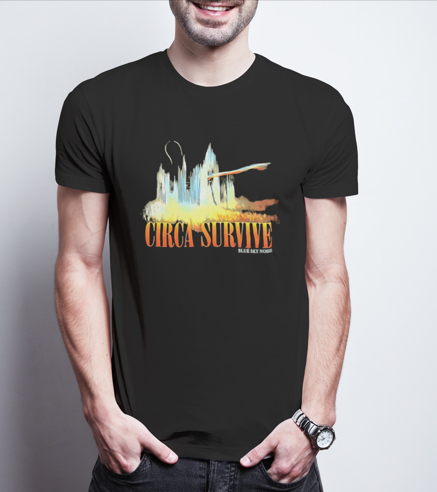 Circa Survive Blue Sky Noise Album T-Shirt