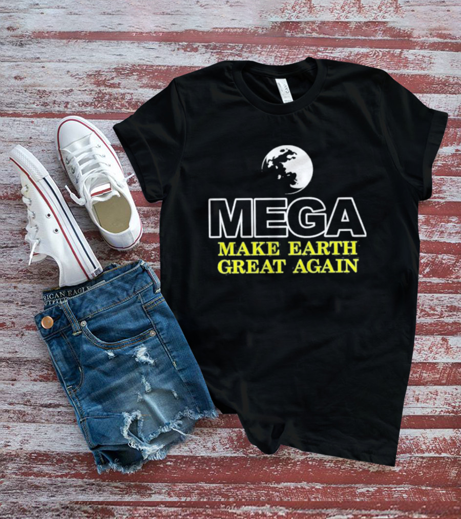 Count Binface MEGA Make Earth Great Again Planet T-Shirt