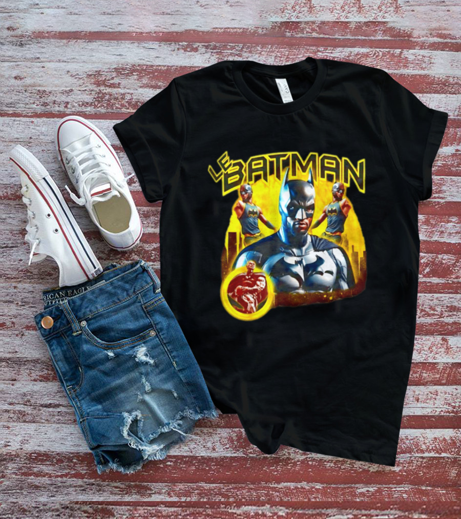 LeBron James LeBatman Crossover Philadelphia 76ers Basketball T-Shirt
