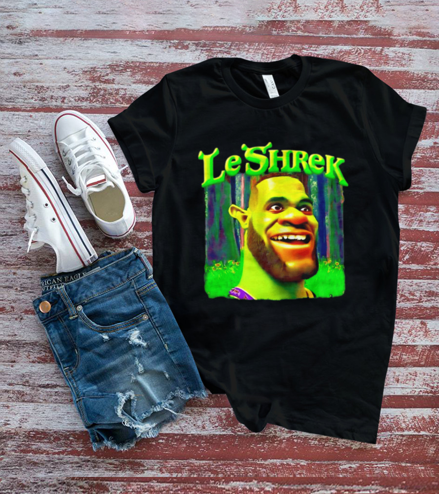 LeShrek LeBron James Philadelphia 76ers Basketball T-Shirt