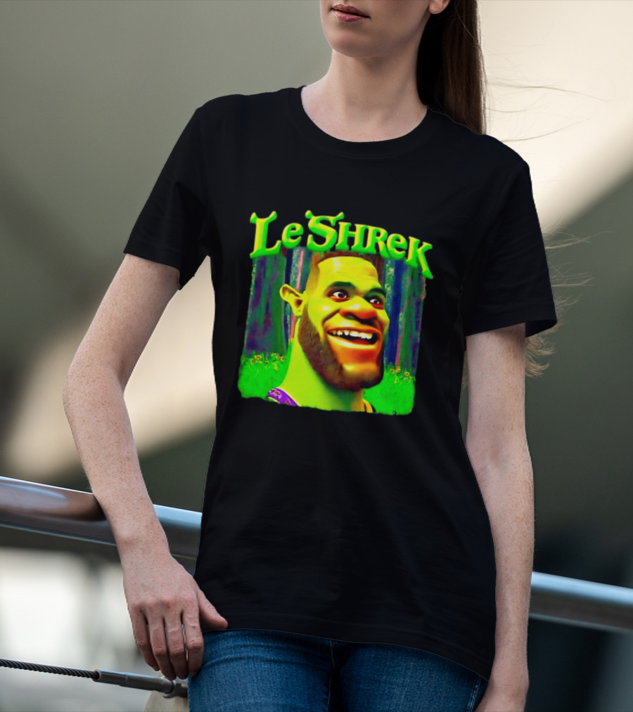 LeShrek LeBron James Philadelphia 76ers Basketball T-Shirt