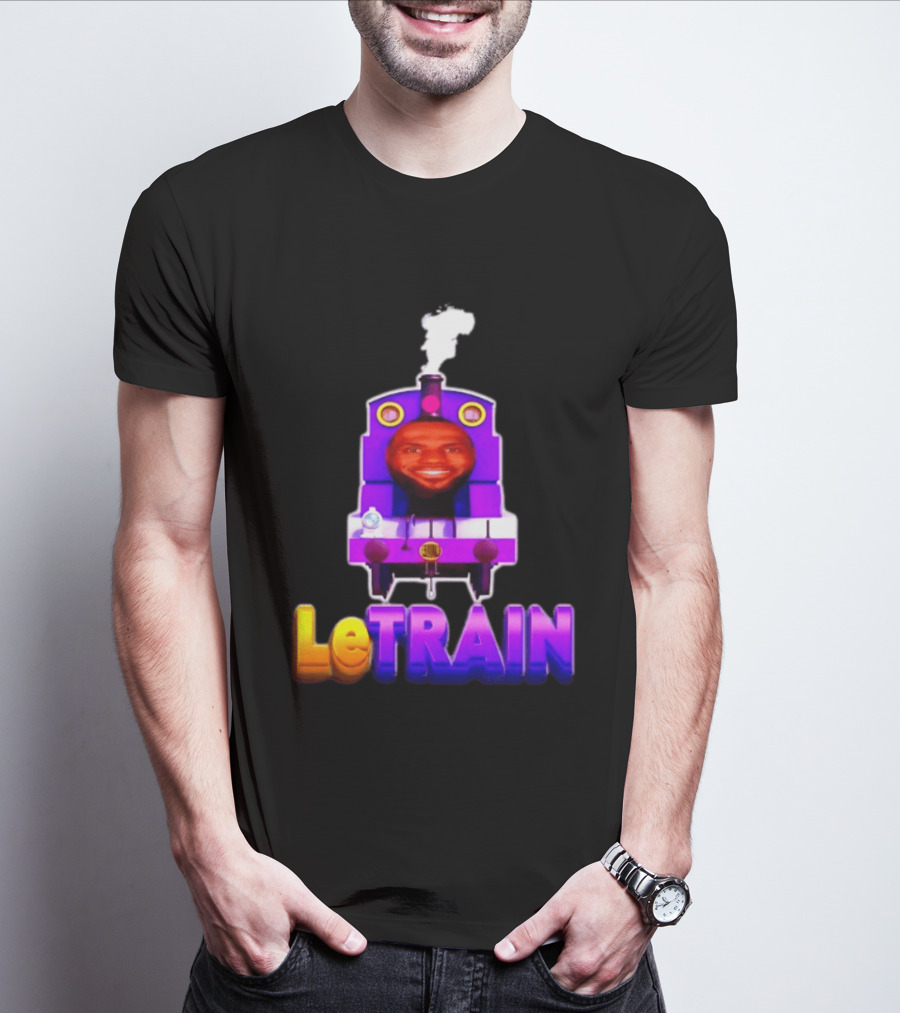 LeBron James LeTrain Meme With Philadelphia 76ers Concept T-Shirt