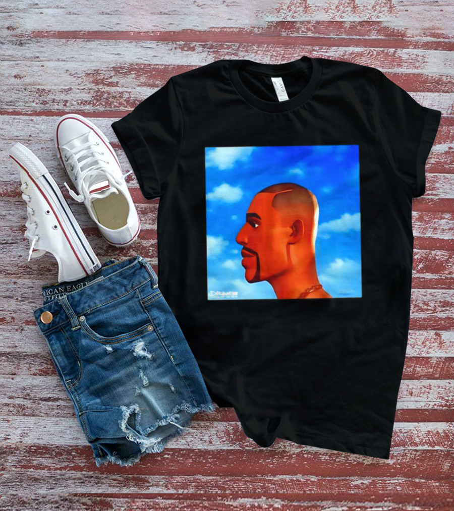 Drake For All The Dogs OVO Hip Hop Rap Album Sky Blue T-Shirt