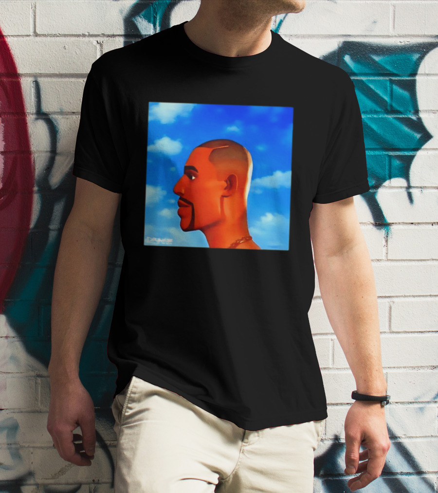 Drake For All The Dogs OVO Hip Hop Rap Album Sky Blue T-Shirt