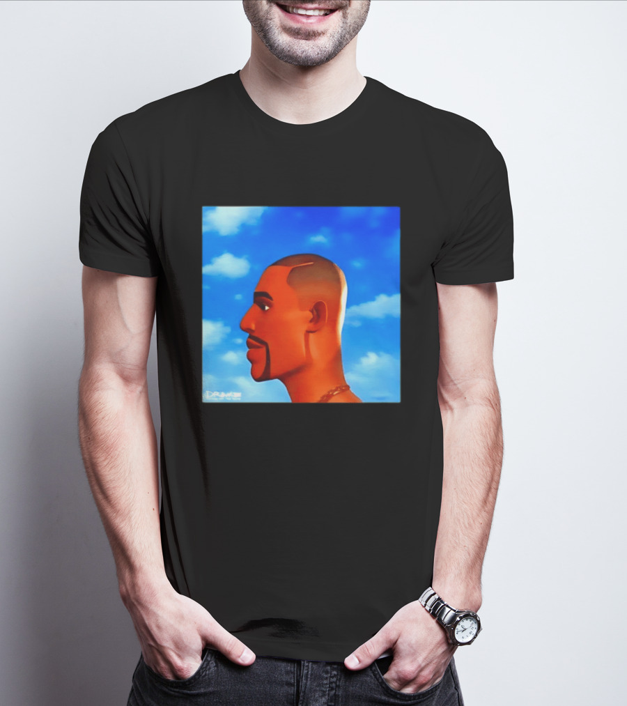 Drake For All The Dogs OVO Hip Hop Rap Album Sky Blue T-Shirt