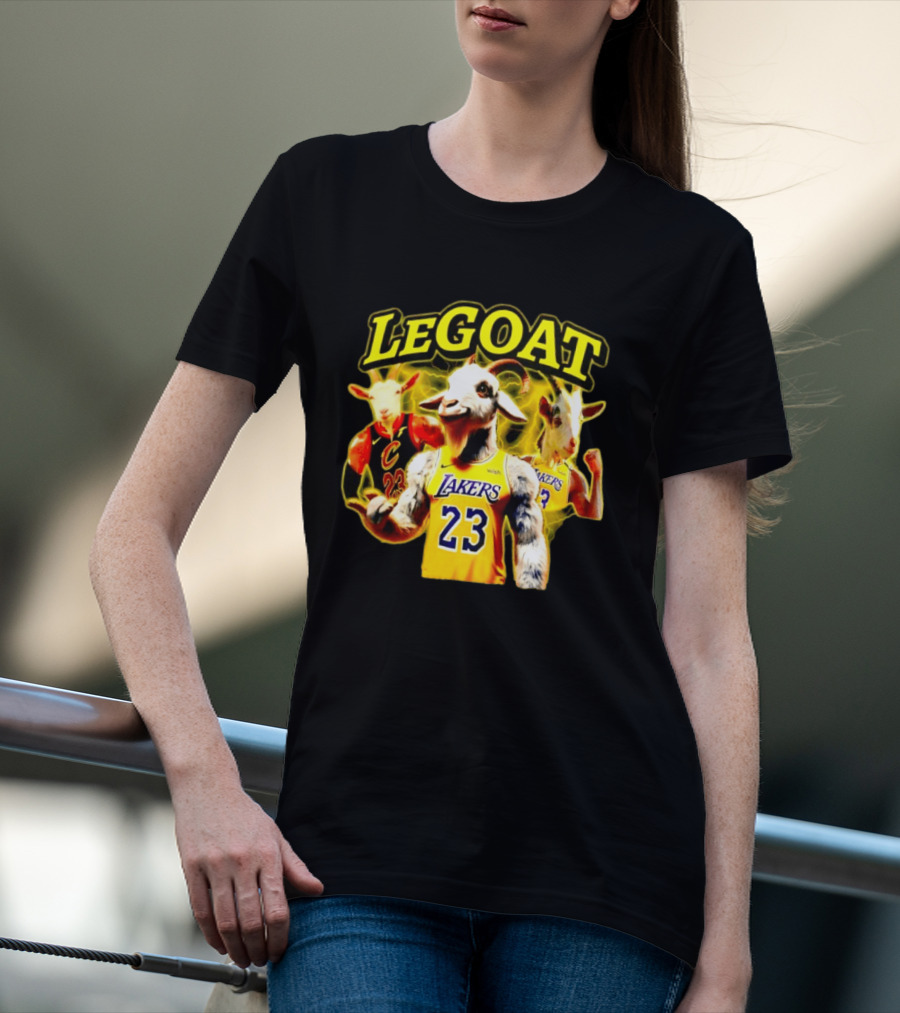 Legoat 23 LeBron James Lakers Cavaliers T-Shirt