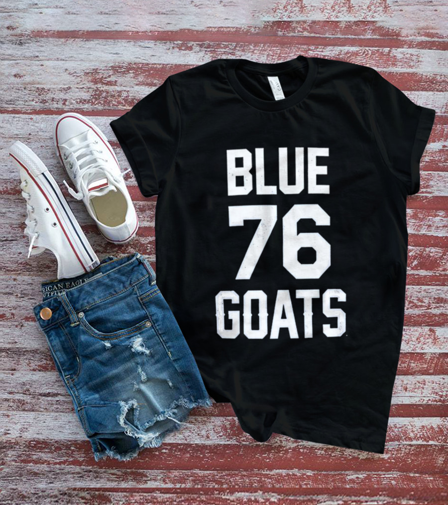 Philadelphia 76ers Blue 76 Goats T-Shirt
