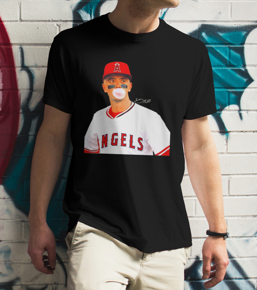 Zach Neto Los Angeles Angels 2026 MLB Season Bubblegum Moment T-Shirt