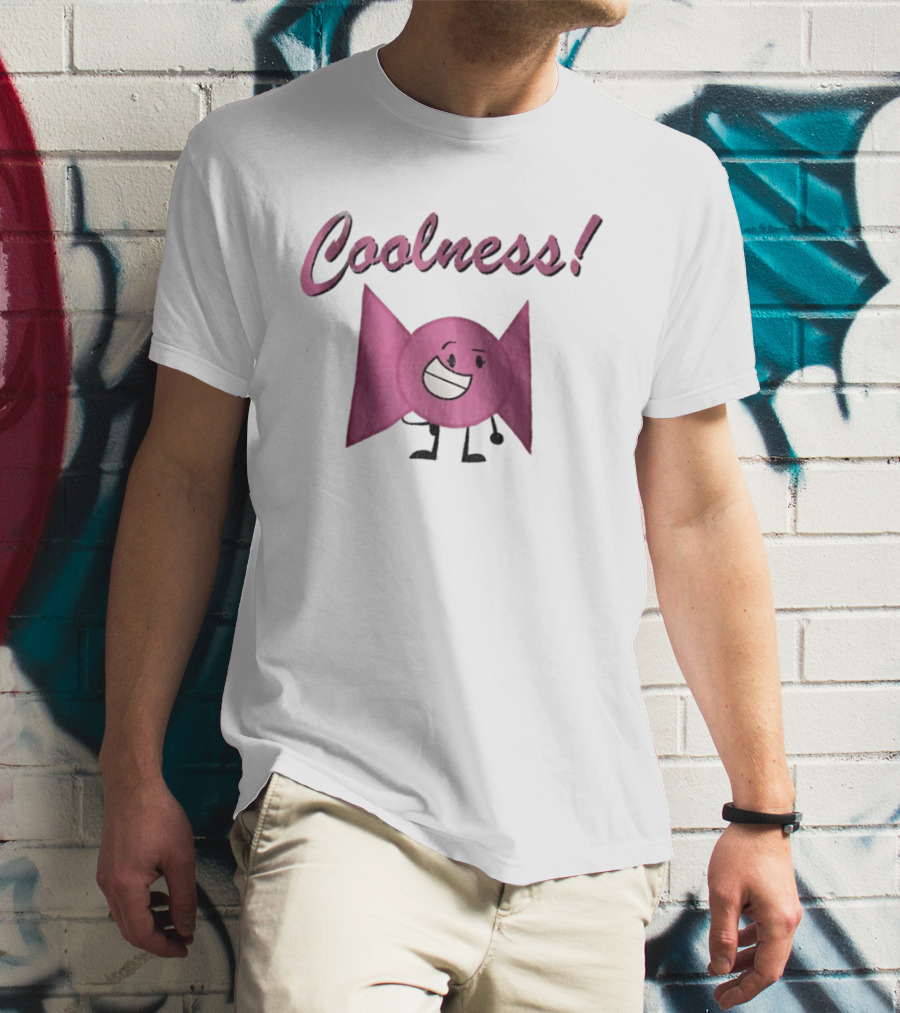 Coolness Bow Character From Battle For Dream Island T-Shirt