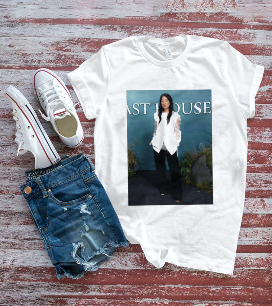 The Last House Fashion Greta Lee The Row T-Shirt