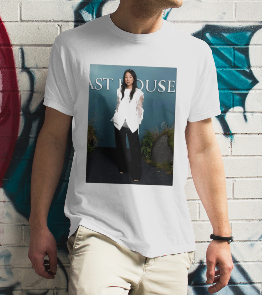 The Last House Fashion Greta Lee The Row T-Shirt