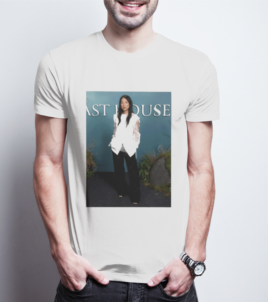 The Last House Fashion Greta Lee The Row T-Shirt