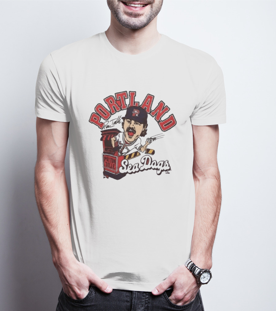 Payton Tolle Portland Sea Dogs Baseball T-Shirt