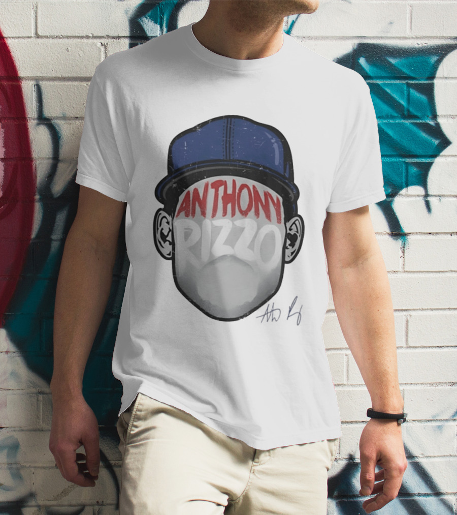Anthony Rizzo Chicago Cubs Baseball Cap T-Shirt