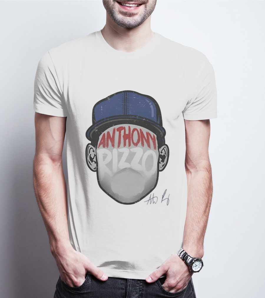 Anthony Rizzo Chicago Cubs Baseball Cap T-Shirt