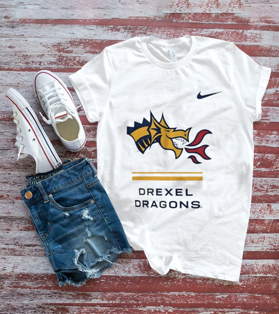 Nike Drexel Dragons NCAA Basketball Official Team T-Shirt