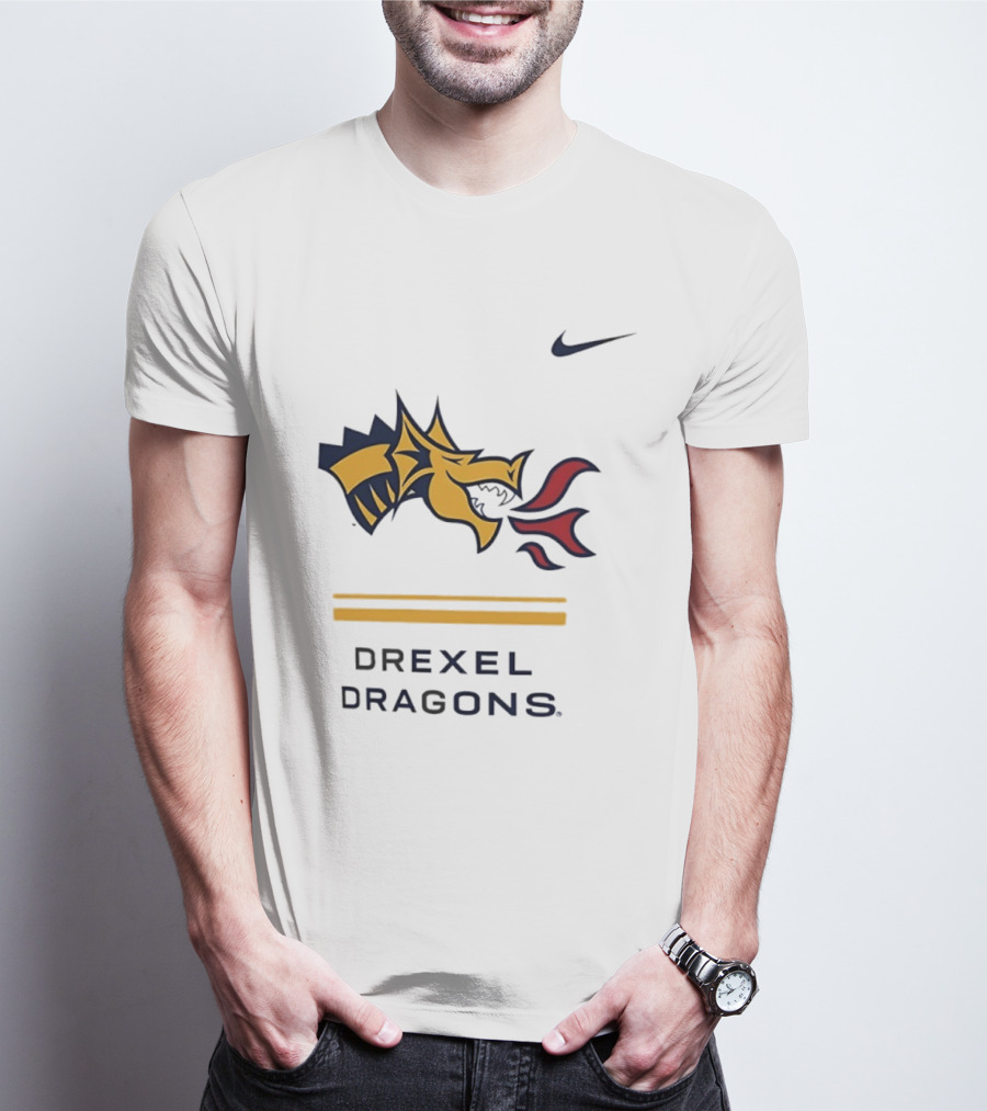 Nike Drexel Dragons NCAA Basketball Official Team T-Shirt