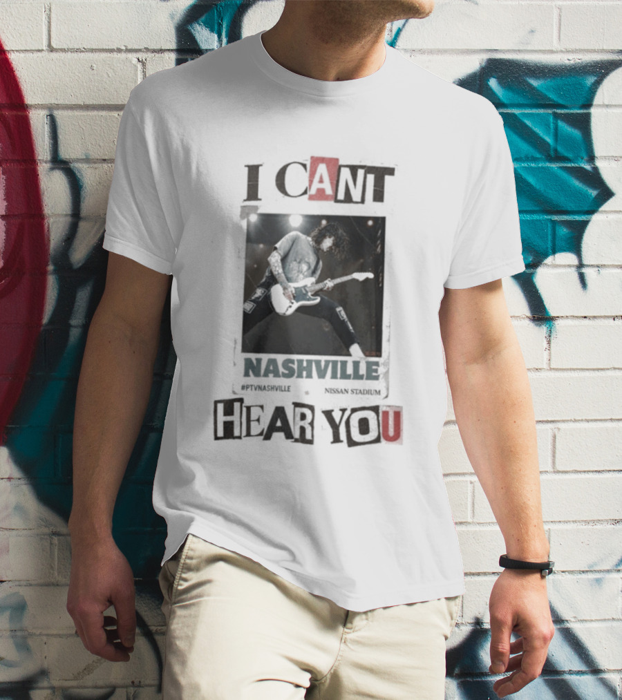 Pierce The Veil I Can't Hear You Nashville World Tour 2026 T-Shirt
