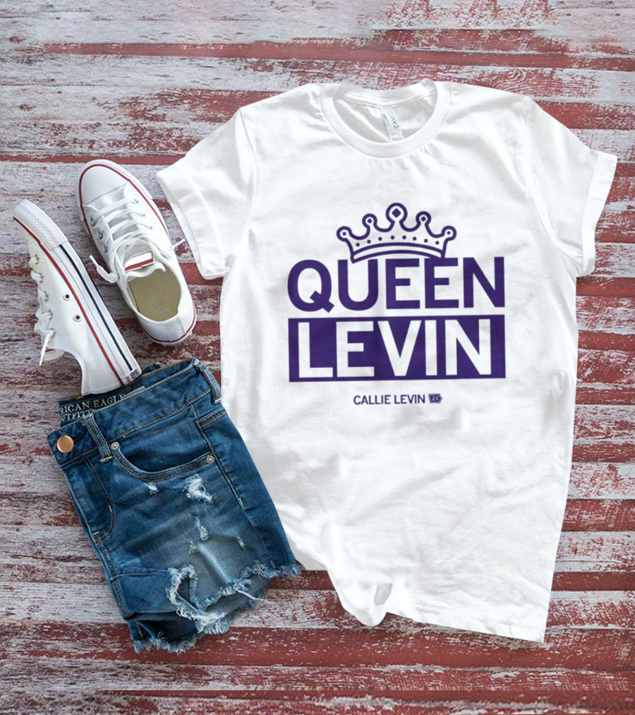 Queen Levin Callie Levin Iowa Hawkeyes Basketball Player T-Shirt