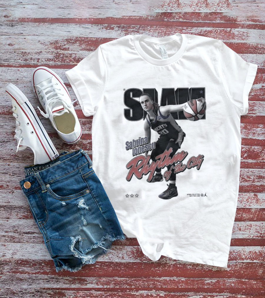 SLAM Sabrina Ionescu Rhythm Of The City T-Shirt