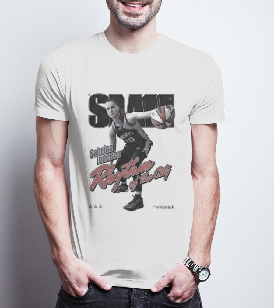 SLAM Sabrina Ionescu Rhythm Of The City T-Shirt