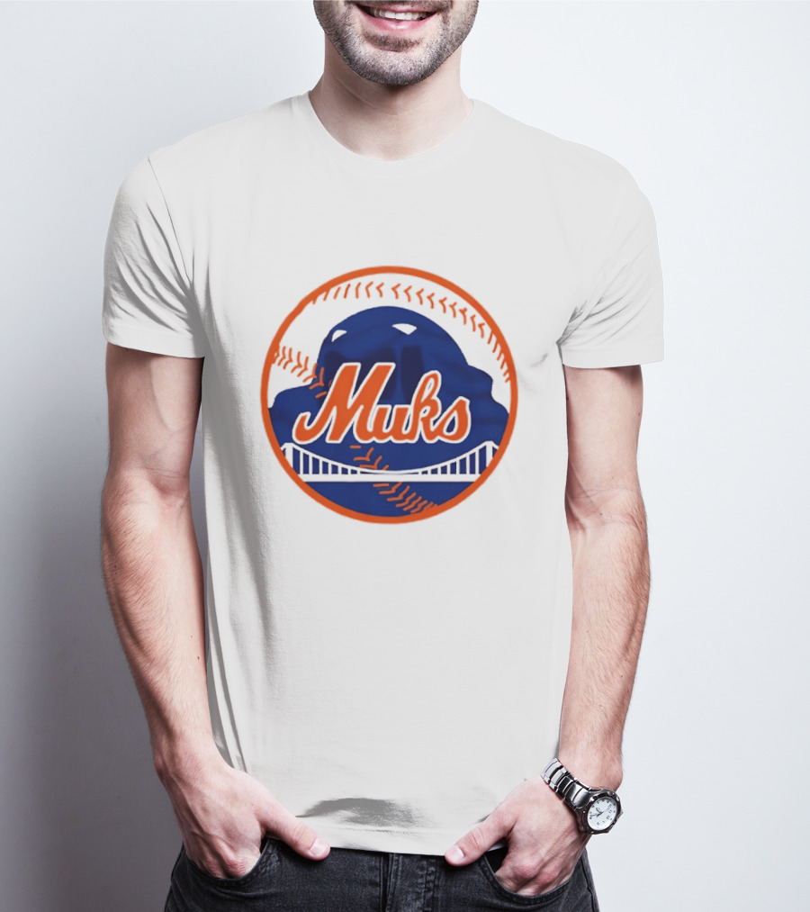 Muks New York Mets Baseball Team T-Shirt
