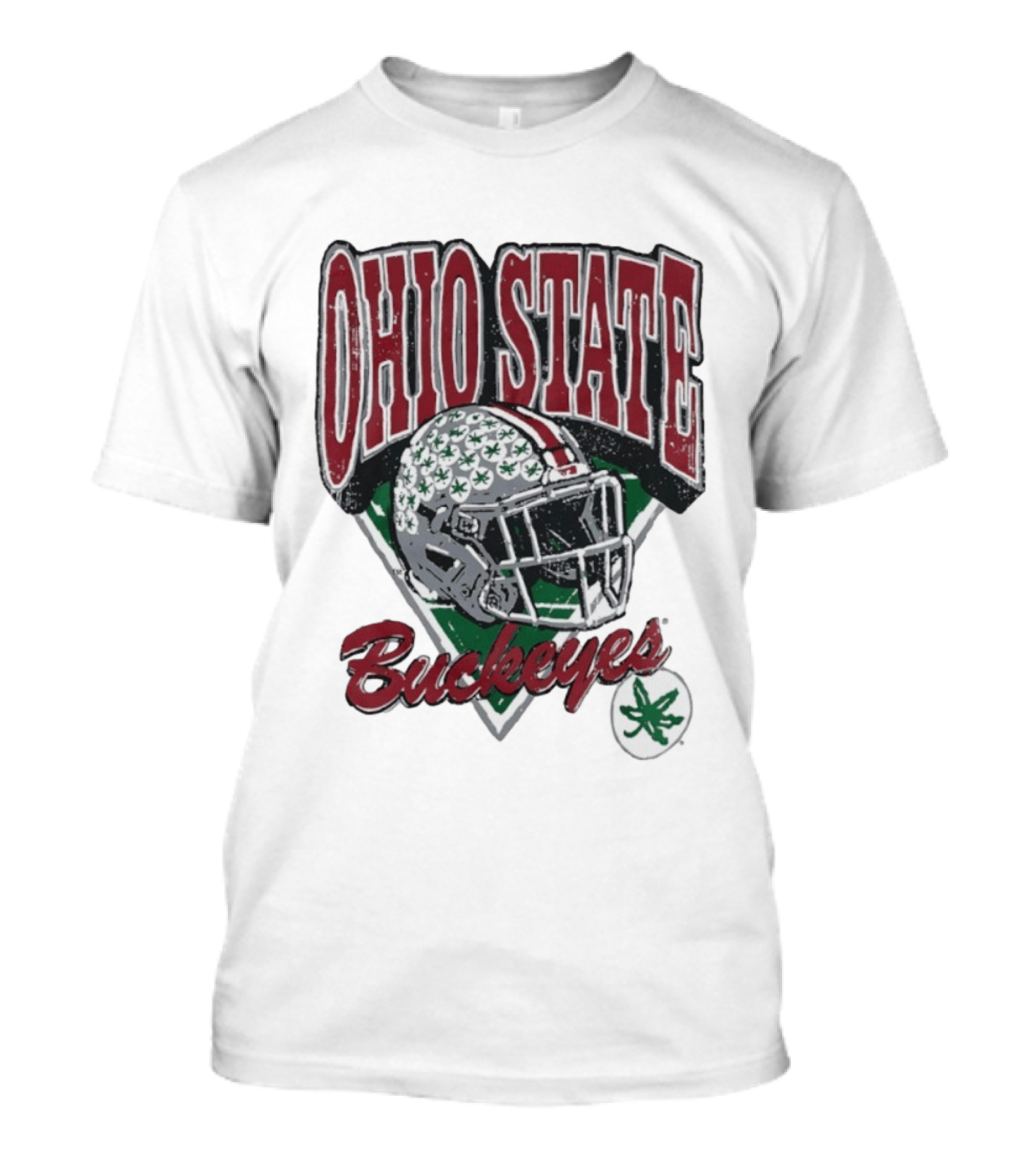 Ohio State Buckeyes Helmet Football Pride T-Shirt