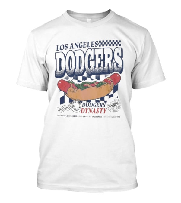 Los Angeles Dodgers Hot Dog Dynasty T-Shirt