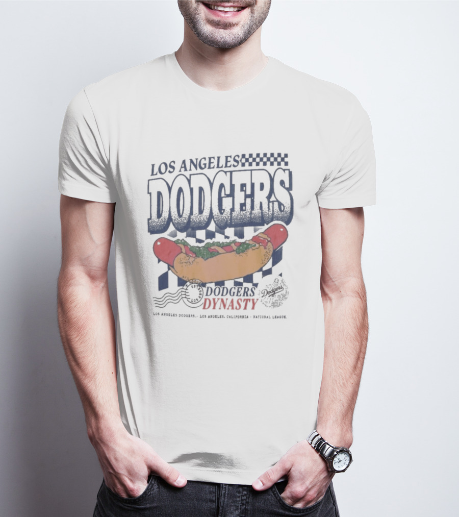 Los Angeles Dodgers Hot Dog Dynasty T-Shirt