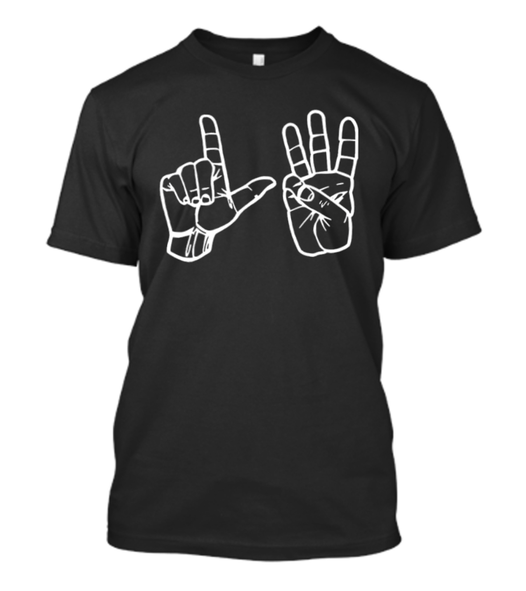 Atlanta Braves 2026 Deaf Awareness Night Baseball Hand Signal T-Shirt