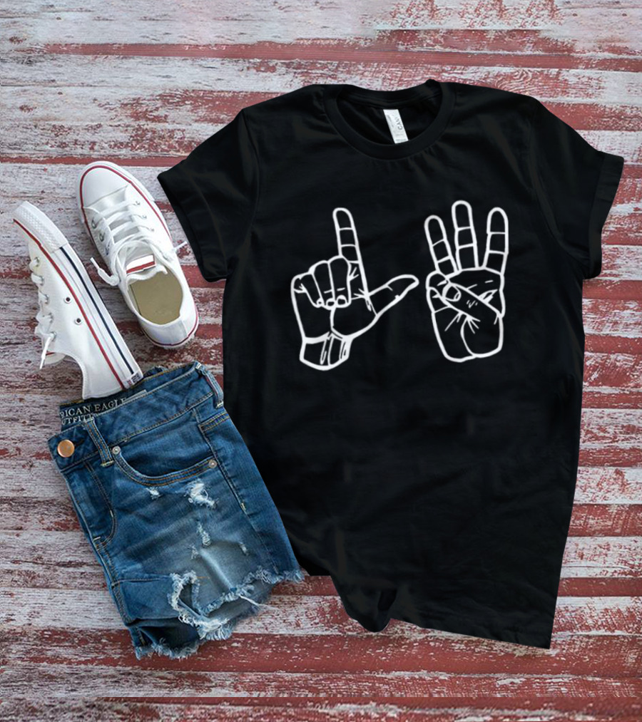 Atlanta Braves 2026 Deaf Awareness Night Baseball Hand Signal T-Shirt