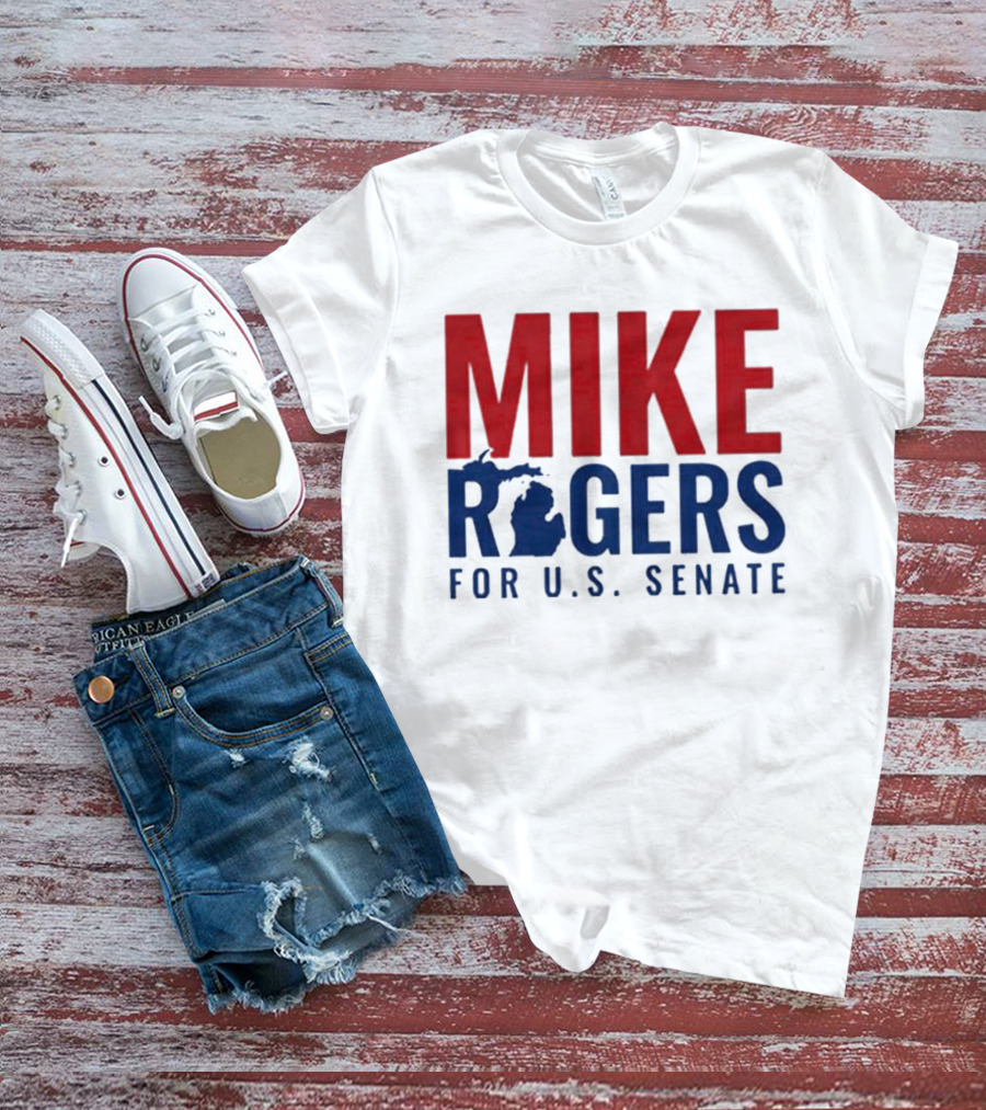 Mike Rogers Michigan For US Senate Election T-Shirt