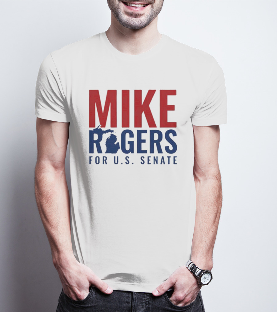 Mike Rogers Michigan For US Senate Election T-Shirt