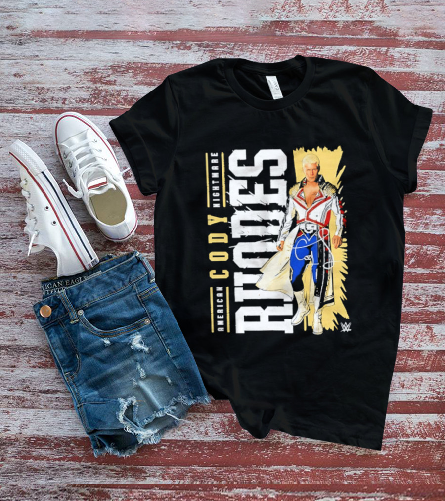 Cody Rhodes American Nightmare WWE Wrestling Iconic Outfit T-Shirt