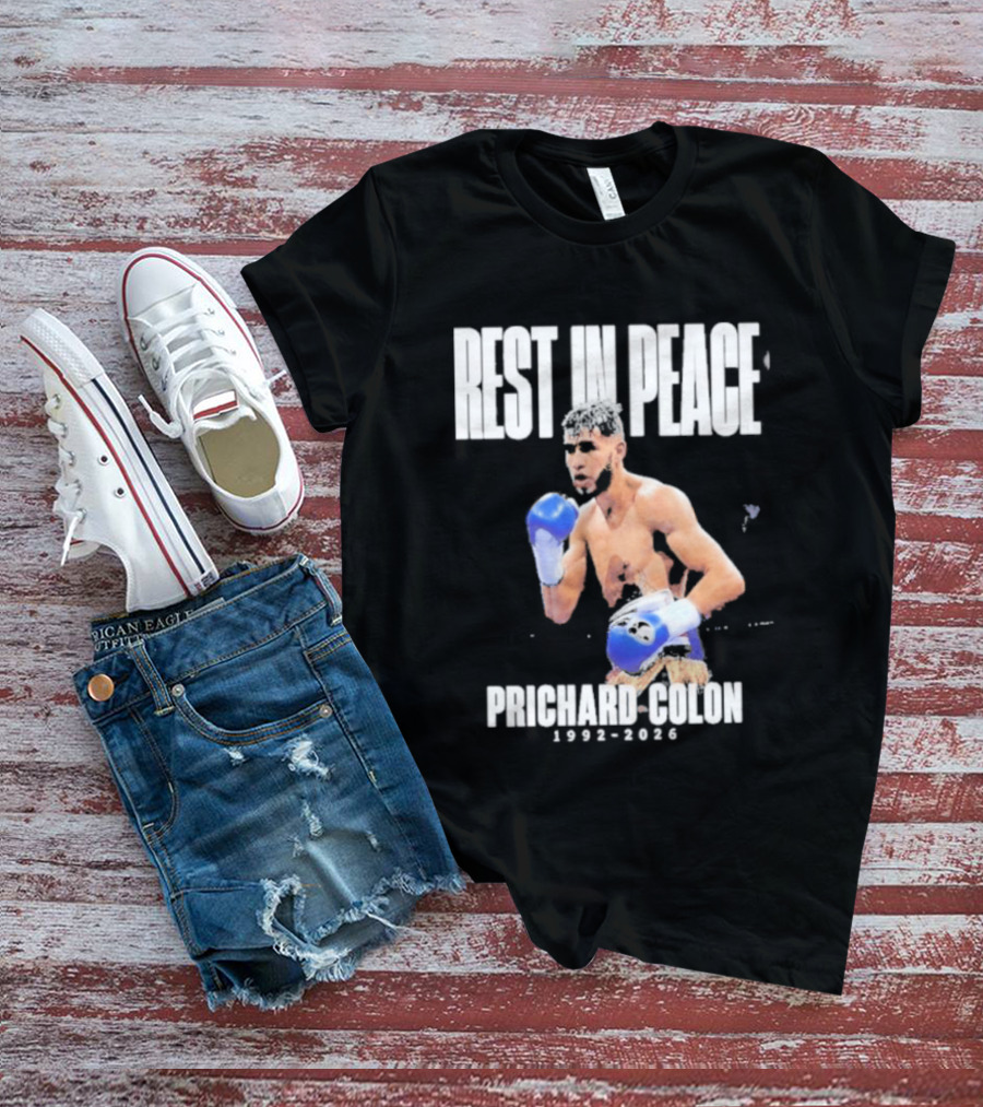 Rest In Peace Prichard Colon 1992 2026 Boxing Gloves T-Shirt